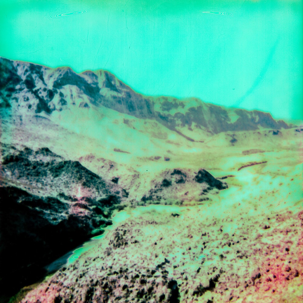 Desert Polaroid Desert Canyon