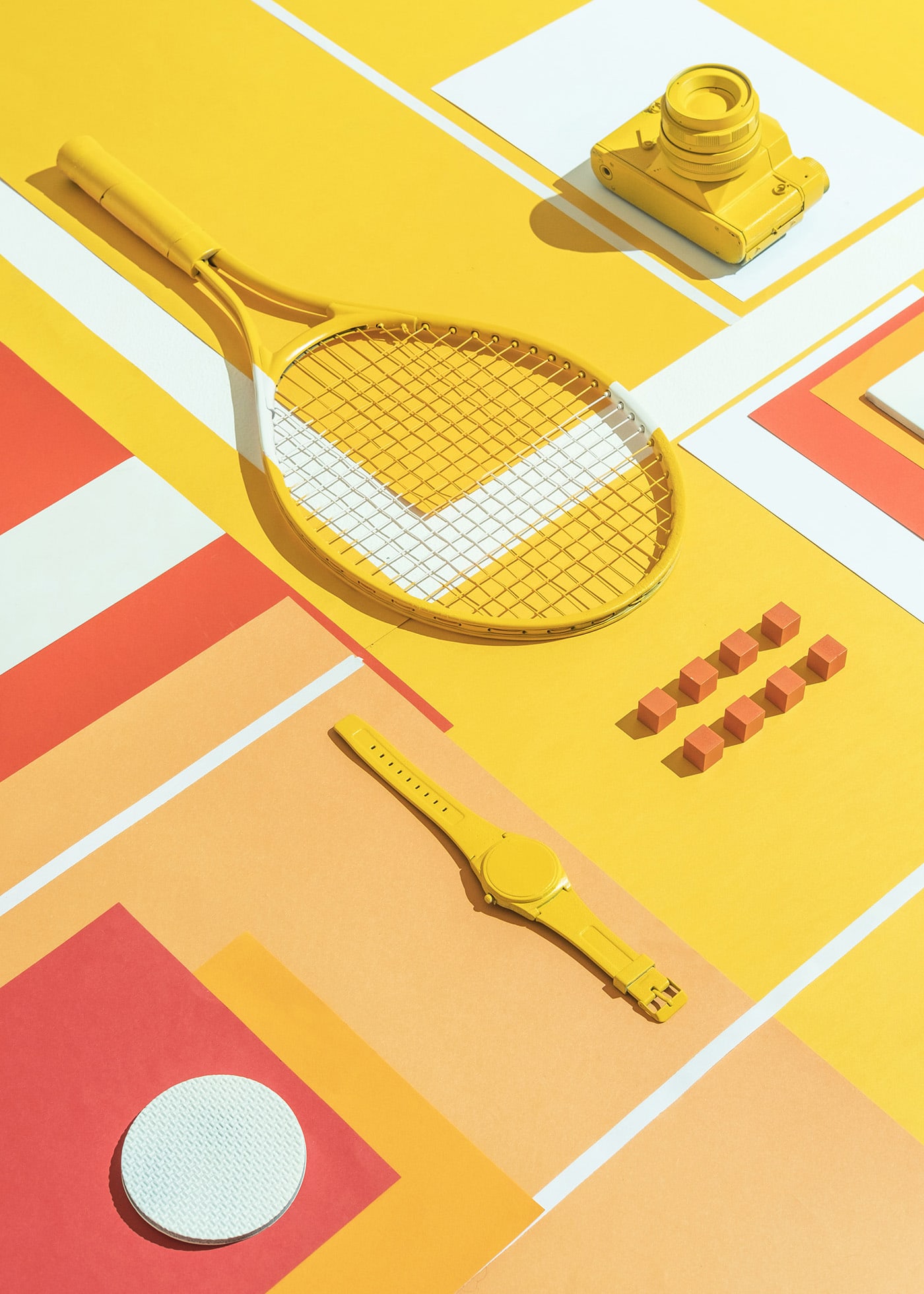 Abstract Tennis Themed Background