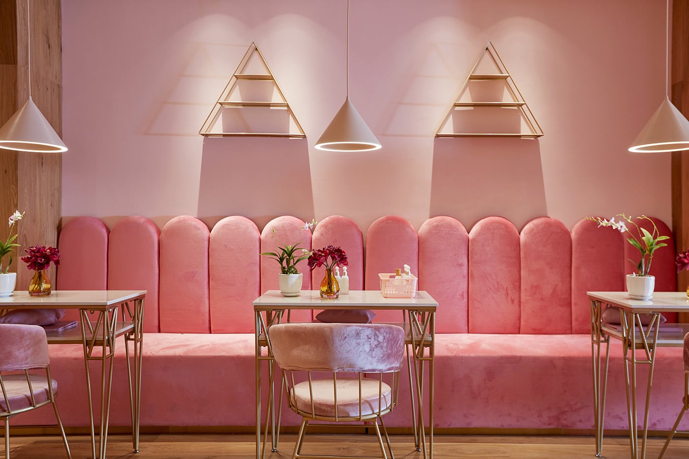 Pink Toned Interior