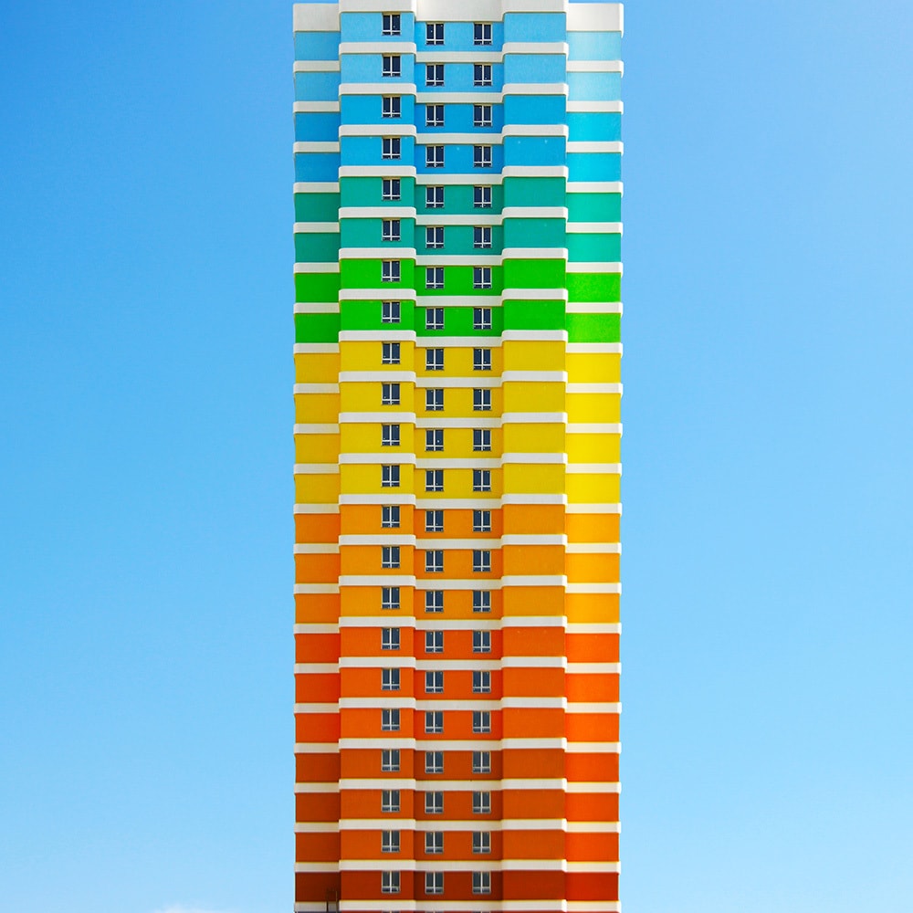 Rainbow building