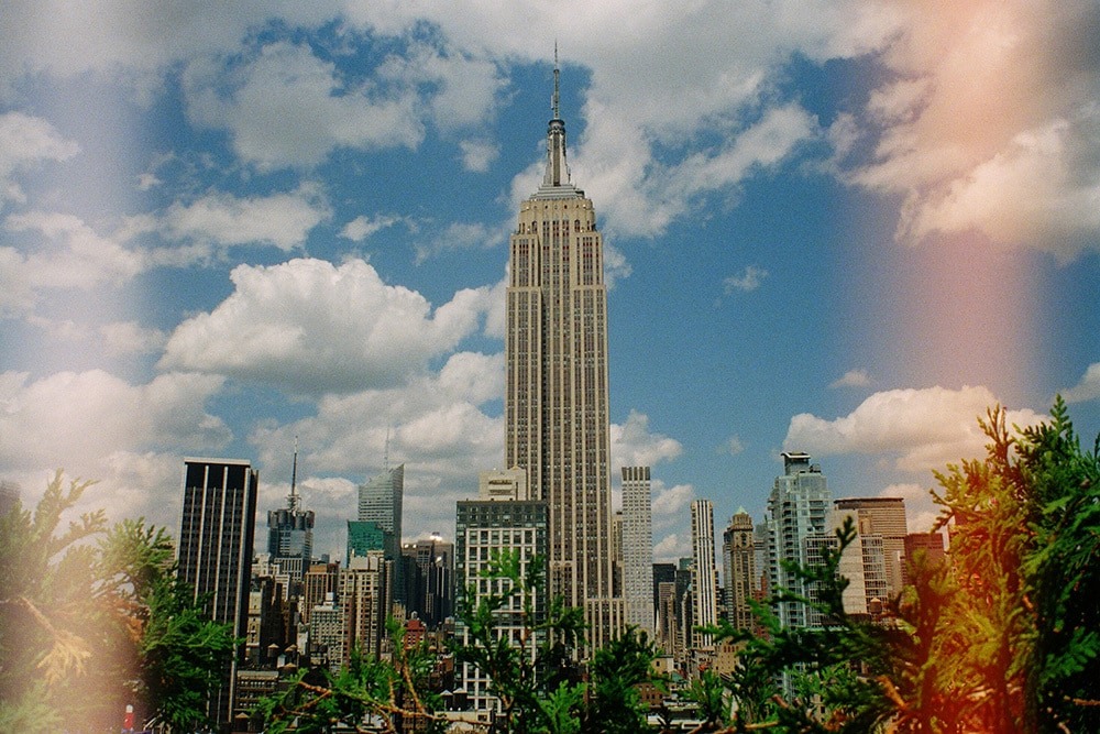 Empire State Building In New York City