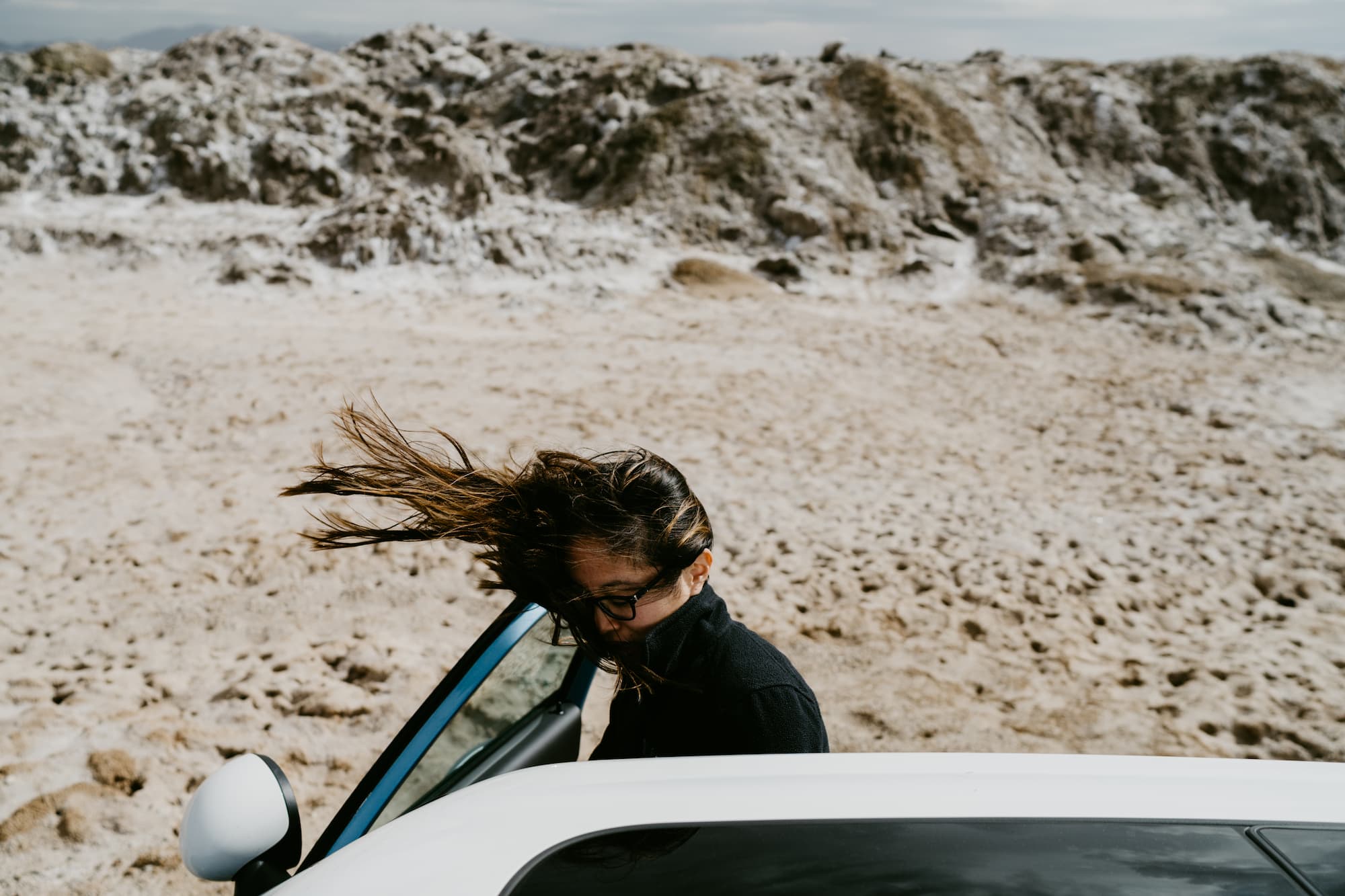 On the road between Joshua Tree and Zion National Park