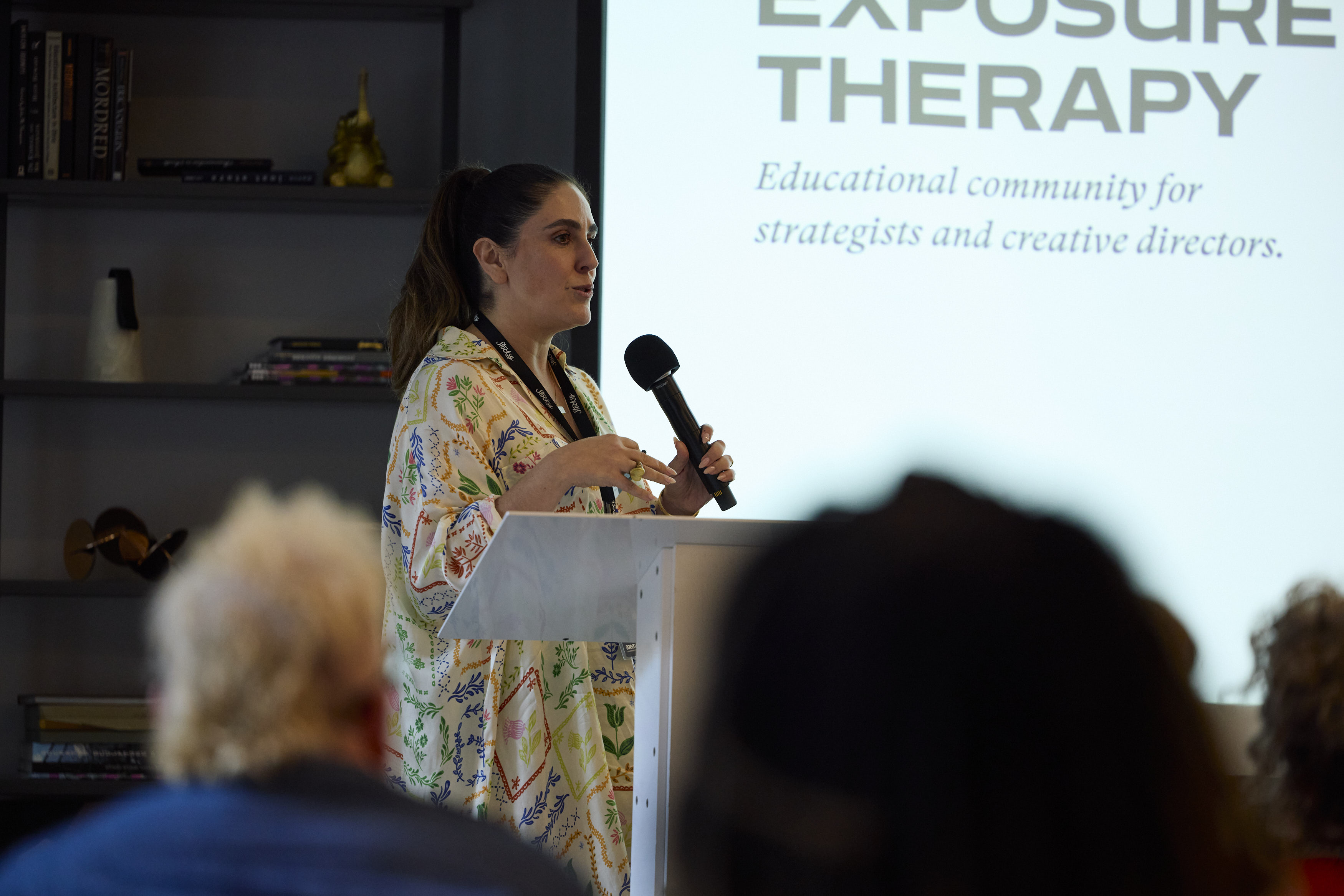 Jasmine Bina presenting